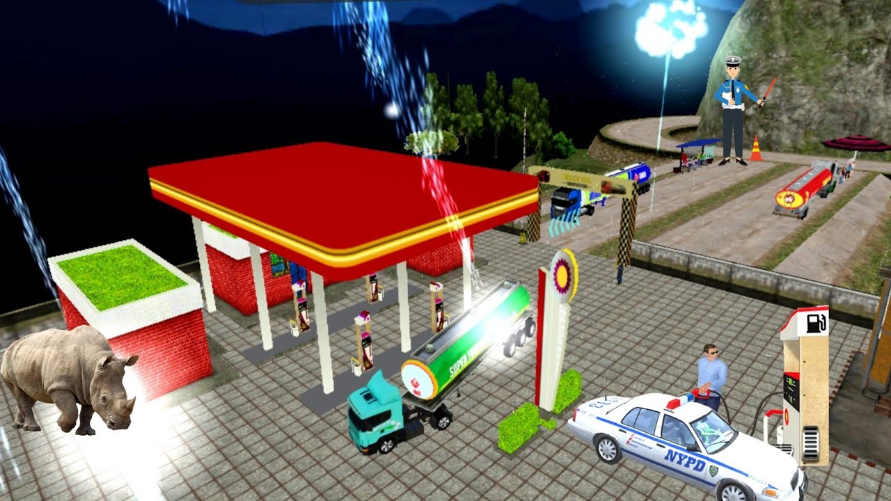 Oil Tanker Euro truck games 3D games Quest