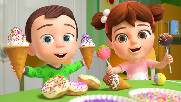 Ice Cream Song | Lalafun Learn Colors Nursery Rhymes & Kids Songs