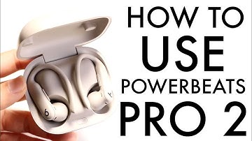 How To Use Powerbeats Pro 2! (Complete Beginners Guide)
