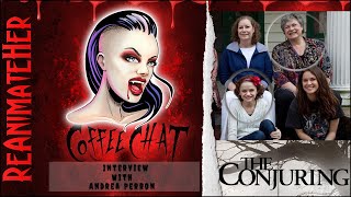 ANDREA PERRON INTERVIEW  ReAnimateHer | The Perron Family THE CONJURING | Bathsheba: Search For Evil