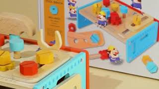 MY FIRST TOOL BENCH - Fine Motor Tools for Toddlers