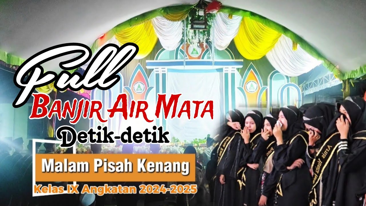 Banjir Air Mata !!! | Detik-Detik Perpisahan 2025 #asshiddiqi #viral #perpisahan #smp #sekolah #asq