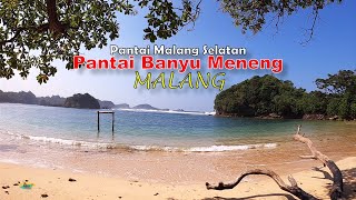 Pantai BANYU MENENG MALANG, Ombaknya Besar !!!