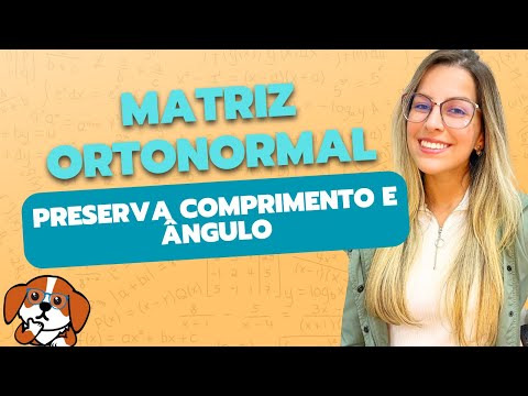 Exercício: Matrizes Ortonormais preservam Ângulos e Comprimentos | Álgebra Linear