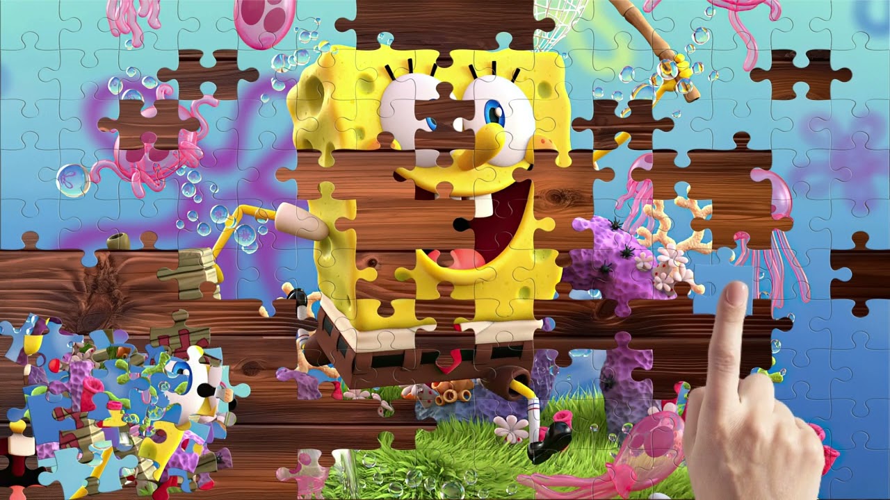 SpongeBob Jigsaw Puzzle: Can you guess the final piece?