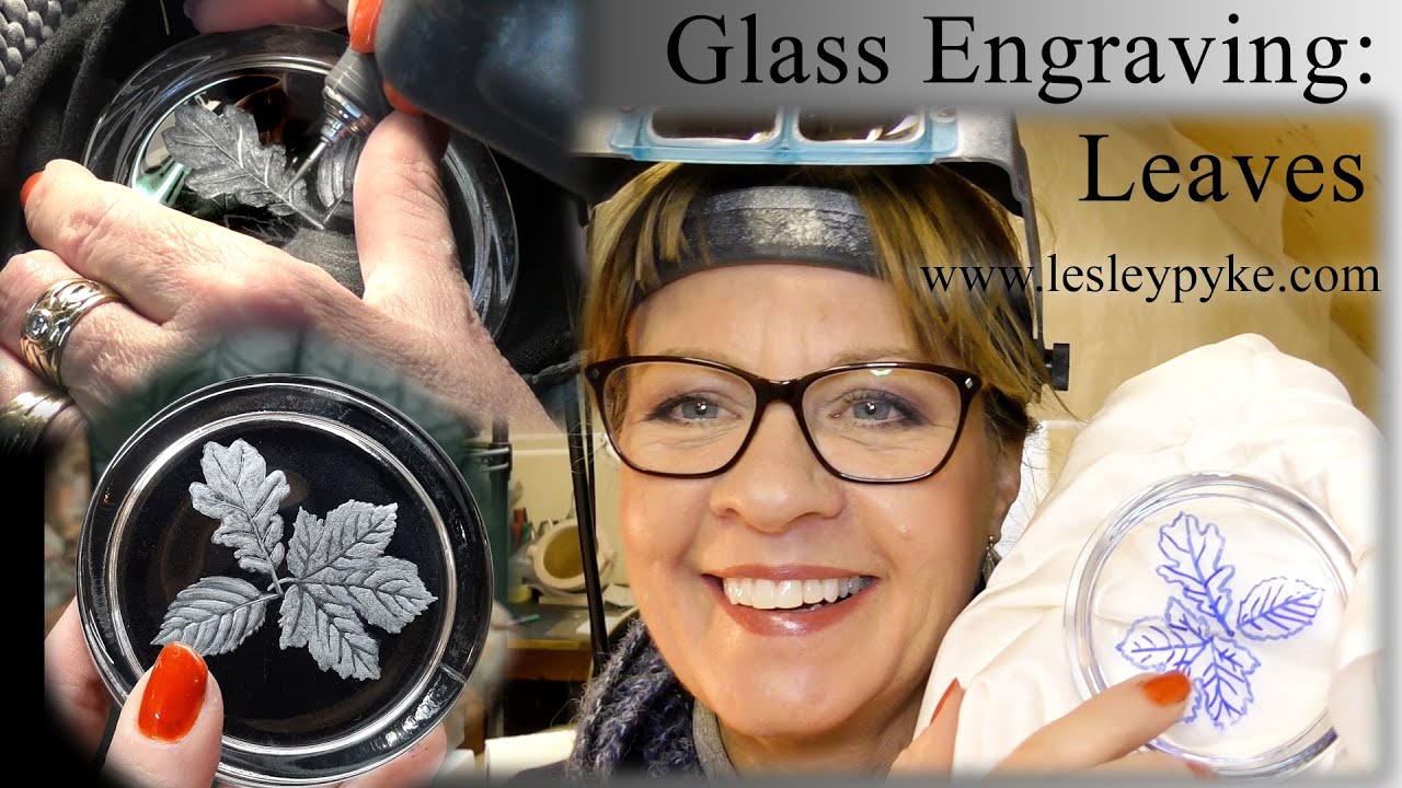 Glass engraving for beginners - Relief engraving - Part TWO (final) 