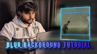 How To Make Blur Background In After Effects