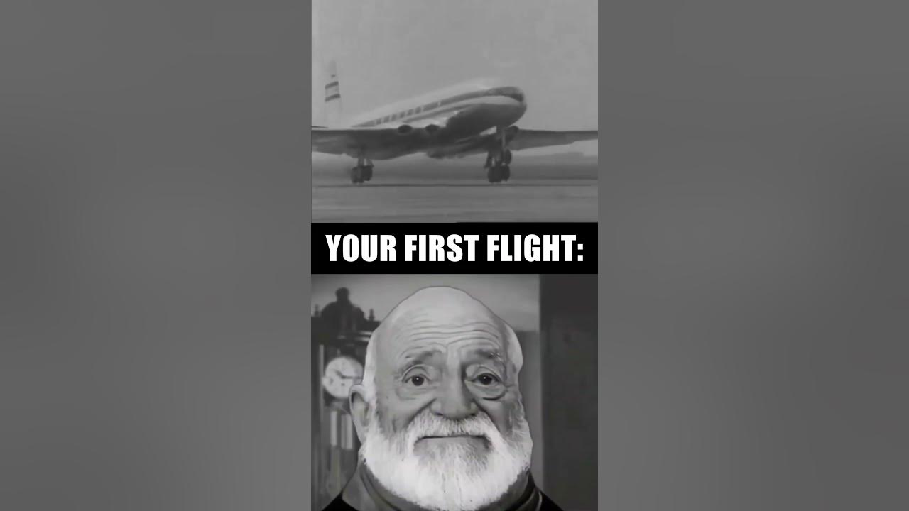 POV: Your First Flight Based On Your Age 👀