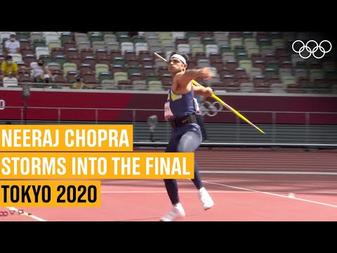 Neeraj Chopra enters Olympic final | #Tokyo2020 Highlights