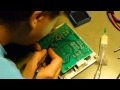 Ultimate sensor board: SMT soldering of a 40-pin TQFP case