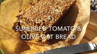 Sundried Tomato and Olive Oat Bread! (VEGAN & GLUTEN FREE)