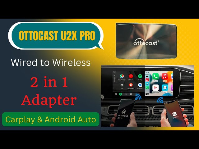 MG Astor, OTTOCAST U2X Pro, Wireless Carplay & Android Auto, Wired to  Wireless