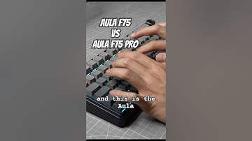 Aula F75 vs F75 Pro #mechanicalkeyboard #keyboard #aulaf75
