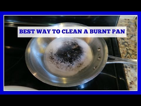 How to Clean a Stainless Steel Burnt Pan or Pot (Easy Method!)