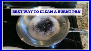 How to Clean a Stainless Steel Burnt Pan or Pot (Easy Method!)