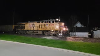 UP 2579 Leads Edgewater Coal Loads Thru Oostburg 5-10-2025