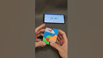 聖手二階魔中魔 45.36sec (Sengso Circular 2x2x2 cube solve)