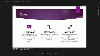 CIS476 Design Pattern Presentation (Memento)