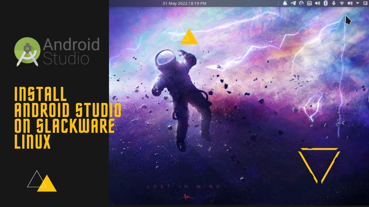 INSTALL ANDROID STUDIO ON SLACKWARE LINUX VIA SBOPKG