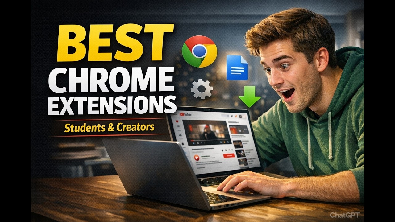 Best Chrome Extensions for Productivity 🔥 | YouTube Video Downloader ...