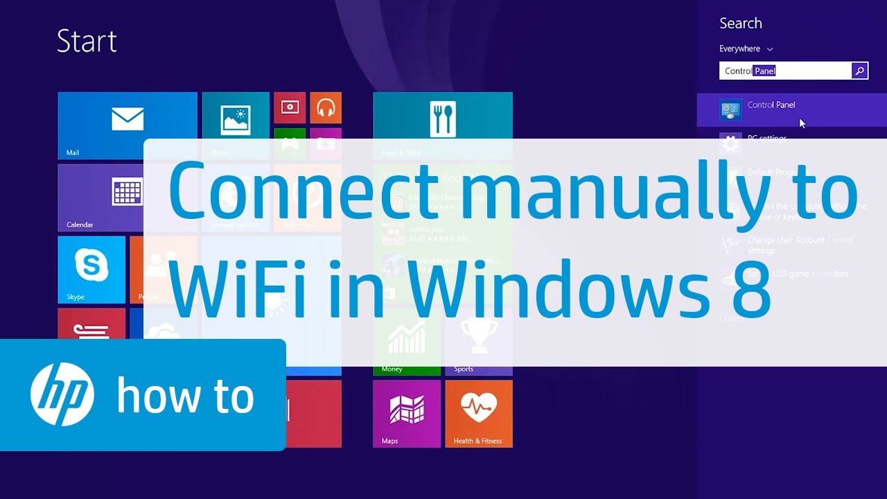 windows 8 wifi settings