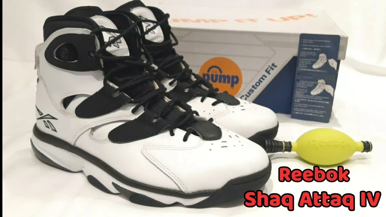 Floración clase policía Reebok Pump Shaq Attaq IV. Español - YouTube