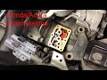 Honda and Acura 5 speed automatic solenoid removal and screen cleaning. Slipping fix.