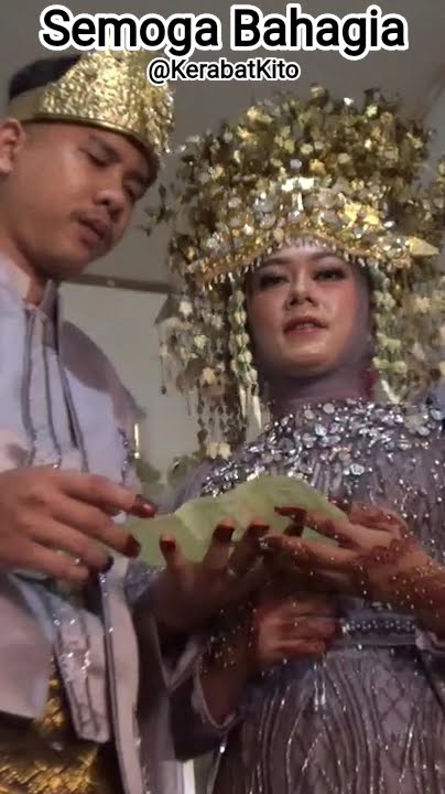 Penyerahan Maha (Mas Kawin) Pasangan Pengantin M.Sopian Bin Husin dengan Farida binti Firdaus