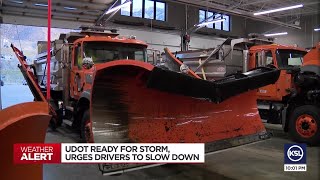 UDOT warn drivers to be prepared before driving on snowy roads