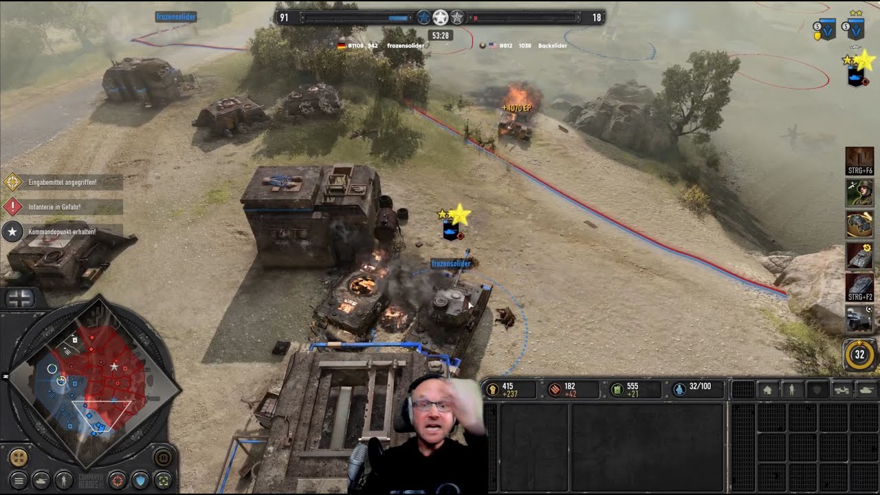 Company of Heroes 3 | 1v1 Zwillingsstrände | ein krass intensives Wechselbad der Gefühle!