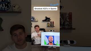 The best athletes to wear number 23 #shorts