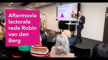 Aftermovie lectorale rede Robin van den Berg | Food, Health & Technology | Hogeschool Inholland