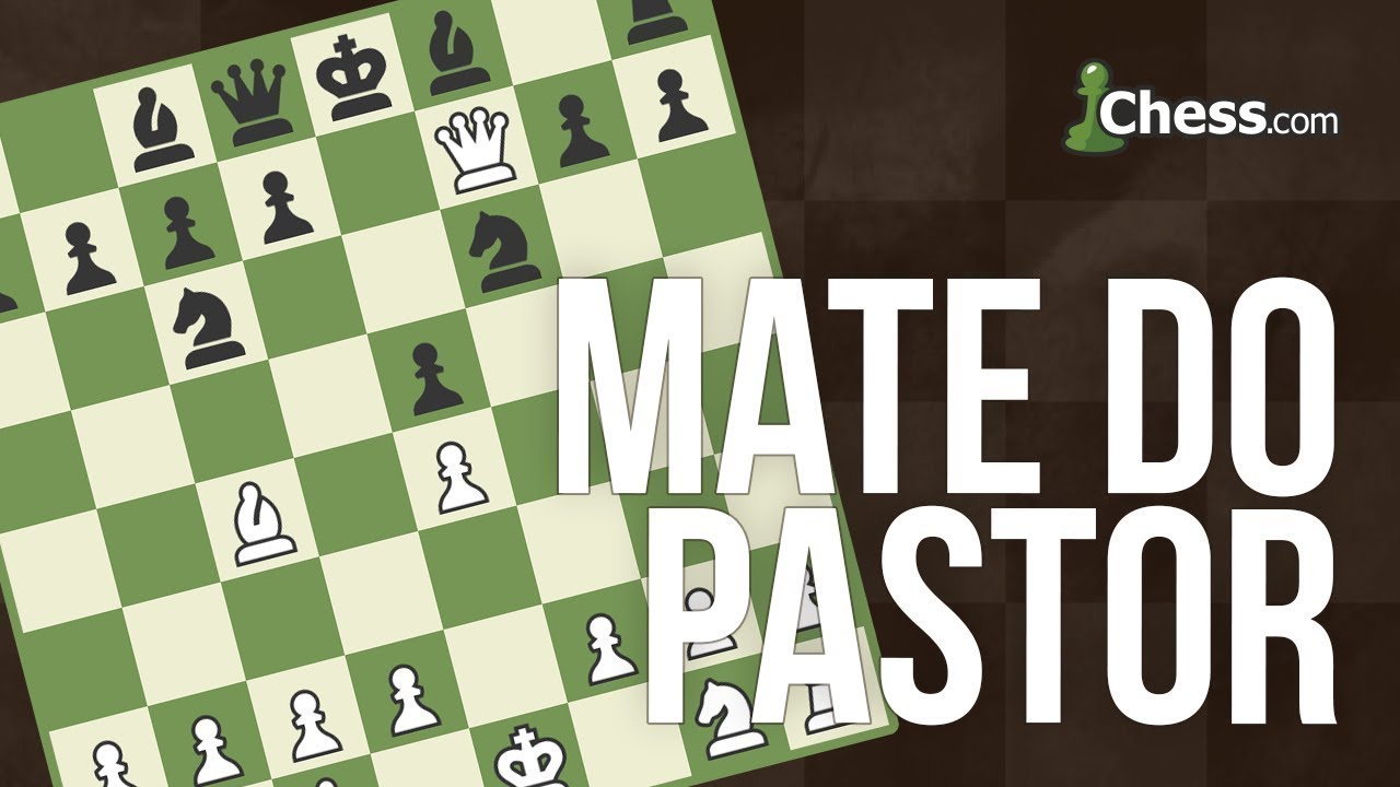 Xeque Mate do Pastor Reinventado. #chesstok #chess #estratégia #tempo