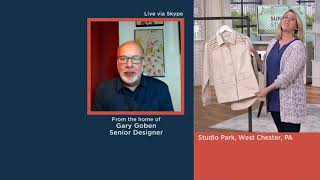 Denim & Co. Cotton Twill Utility Jacket with Embroidery on QVC