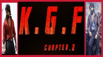 KGF Chapter 2 Trailer Title Animation Tutorial I Kinemaster Tutorial || Intro Kaise Banaye