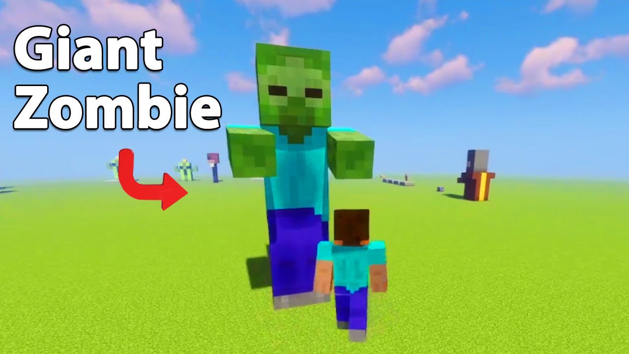 How To Spawn A Giant Zombie In Minecraft YouTube How To Spawn A Giant Zombie In Minecraft YouTube