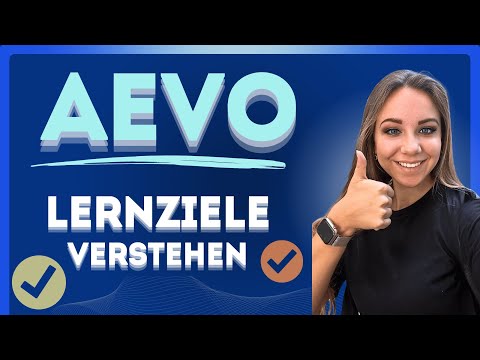 📕📕 Lernziele verstehen AEVO Prüfung / AdA Schein Vorbereitung