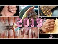 Mis uñas en 2019 RECOPILACION// Estas fueron las que yo use!