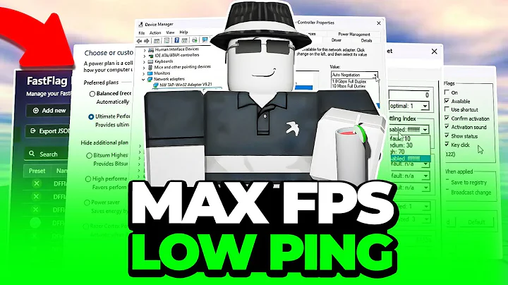How To Lower Your Ping in Roblox to 10 MS! 🤯💻 (Fix Lag & Boost FPS 2025)