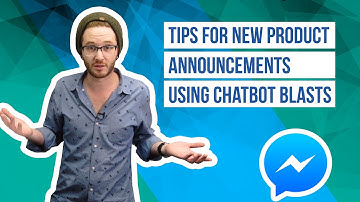How To Alert You Customers To New Products Using Your Facebook Messenger Chatbot