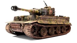 : Panzerkampfwagen VI Tiger Late 1/35 Academy Tank Model