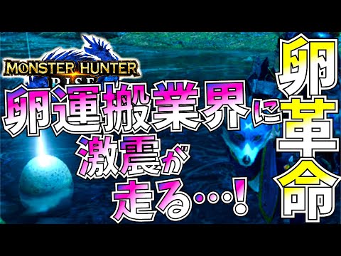 【MHRise】話題の卵運搬。翔虫で革命が起きたみたいです。【モンハンライズ】