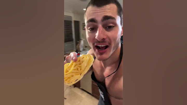 THIS PASTA MAKES YOU RIPPED!