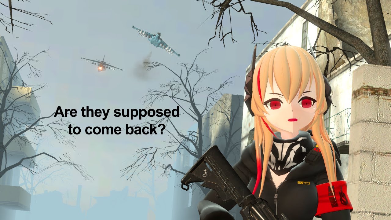 [SFM] AR Team got strafed in a friendly fire accident | Girls Frontline animation