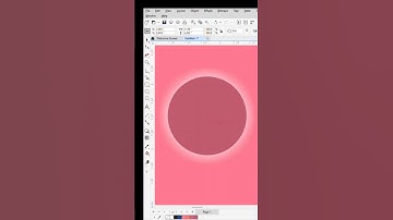Glow effect using shadow in Coreldraw #coreldraw #tutorial #gloweffect