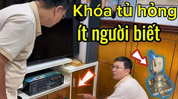 Khóa tủ bị hỏng? Cách mở và thay khóa tủ đơn giản – Ai cũng làm được!