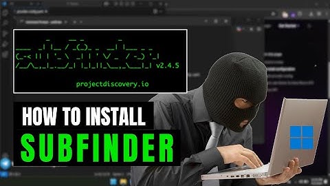 How to Install Subfinder on Windows 11 | OSINT Tool for Ethical Hackers | Bug Bounty for Beginners
