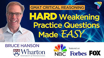 GMAT Critical Reasoning Strategies | Weakening Questions