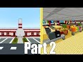 Minecraft Tutorial: How To Make A Bowling Alley Part 2 (2019 City Tutorial)