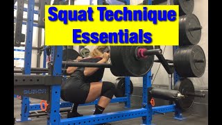 Squat Technique: Drive The Knees Forward and STOP 'Sitting Back'